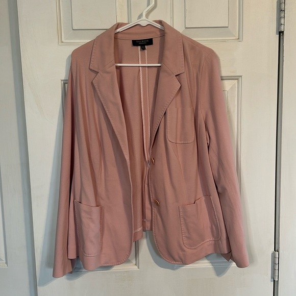 Talbots light pink blazer size 18w Petite - Picture 1 of 4
